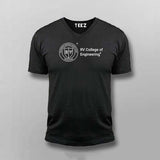 RV College of Engineering V-neck T-shirt For Men