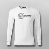 RV College of Engineering full neck  T-shirt For Men