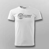 RV College of Engineering T-shirt For Men