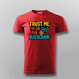 Blockchain Believer T-Shirt For Men – Trust Me, I’m Verified