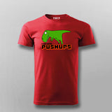 T-Rex Hates Pushups T-shirt For Men