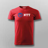 NTT Logo Graphic Tech Company Inspired T-shirt For Men