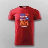 AI Has Better Social Skills T-Shirt For Men – Built for Code & Comfort