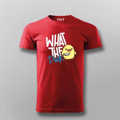 "What the Duck" Funny T-Shirt For Men