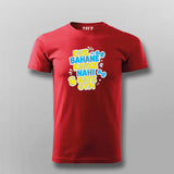 Dus Bahane Gym Funny Hindi T-shirt For Men