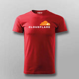 Cloudflare Logo T-Shirt for Men – Style Meets Speed
