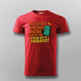 Fridge Knows Me T-Shirt For Men – Confessions of a Midnight Snacker
