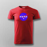 Pew Pew Space T-Shirt for Men - Fun Cosmic Style