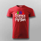 Science Is My Jam T-Shirt For Men - Cool Science Lover