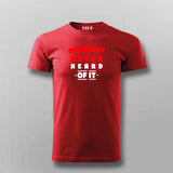 Optimism Never T-shirt For Men