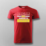 Dream Bigger – Go Beyond Limits Motivational T-Shirt For Men