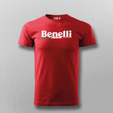 Benelli T-Shirt for Men - Iconic Motorcycle Style