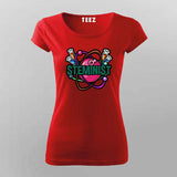 STEMinist Science T-Shirt For Women - Smart & Bold Women’s Tee