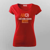 ABCD Destiny Quote – T-shirt For Women