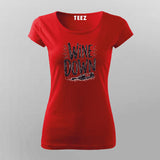 Wine Down T-Shirt for Women – Chill Tee Online India