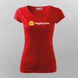 Hugging Face T-Shirt for Women – AI Meets Street Style