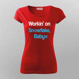 Snowflake, Baby T-Shirt – Cool Nerd Humor for Women