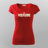 Wolverine Marvel T-shirt For Women