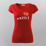 Stop Following Me T-shirt For Women – Sarcastic & Bold