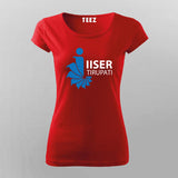 IISER Tirupati Logo T-shirt For Women