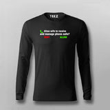 Relationship Meme T-shirt For Men