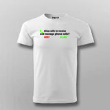 Relationship Meme T-shirt For Men