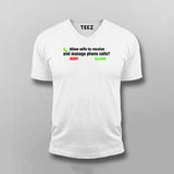 Relationship Meme T-shirt For Men