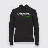 Relationship Meme Hoodies For Women