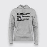 SQL Clause T-Shirt funny database Joke T-Shirt For Women