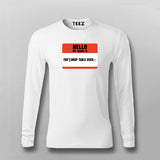 SQL Injection Attack Programming T-shirt For Men