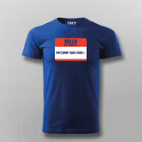 SQL Injection Attack Programming T-shirt For Men