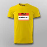 SQL Injection Attack Programming T-shirt For Men