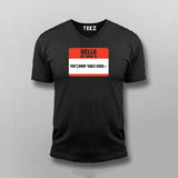 SQL Injection Attack Programming T-shirt For Men