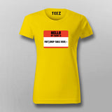 SQL Injection Attack Programming T-Shirt For Women
