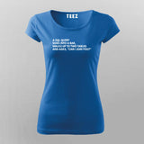 SQL Query Joke - Women's Programmer Tee