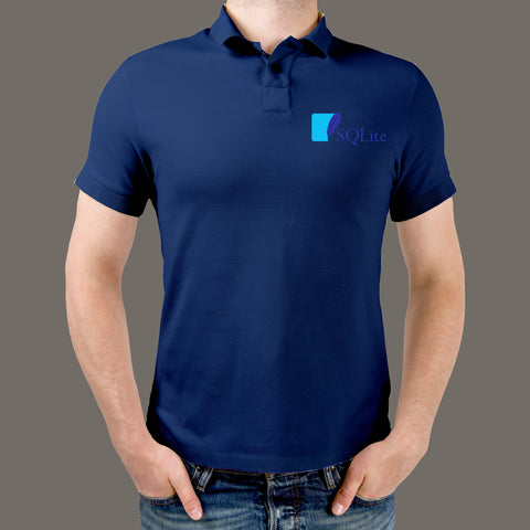 SQLite Polo T-Shirt For Men