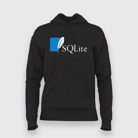 SQLITE Developer Women's Hoodie - Code & Design Fashion