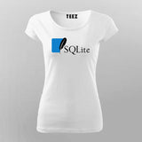 SQLITE Developer Women's Tee - Code & Design Fashion