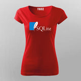 SQLITE Developer Women's Tee - Code & Design Fashion