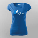 SQLITE Developer Women's Tee - Code & Design Fashion