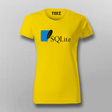 SQLITE Developer Women's Tee - Code & Design Fashion