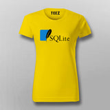 SQLITE Developer Women's Tee - Code & Design Fashion