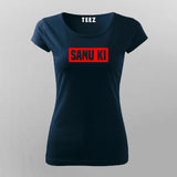 Sanu Ki Attitude - Women's Casual Tee