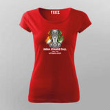 Satyameva Jayate India T-shirt For Women