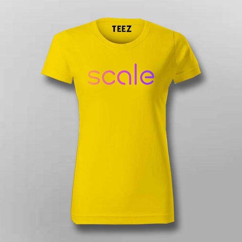 Scale AI T-shirt For Women – Build Bigger