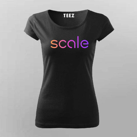 Scale AI T-shirt For Women – Build Bigger