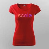 Scale AI T-shirt For Women – Build Bigger