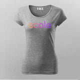 Scale AI T-shirt For Women – Build Bigger