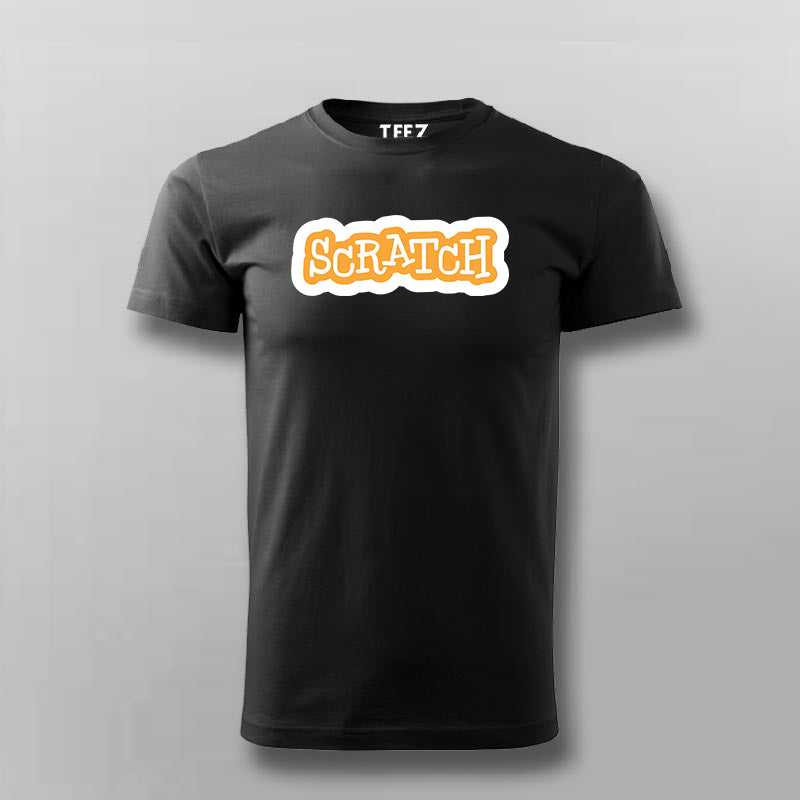 Scratch T-shirt For Men - TEEZ.in