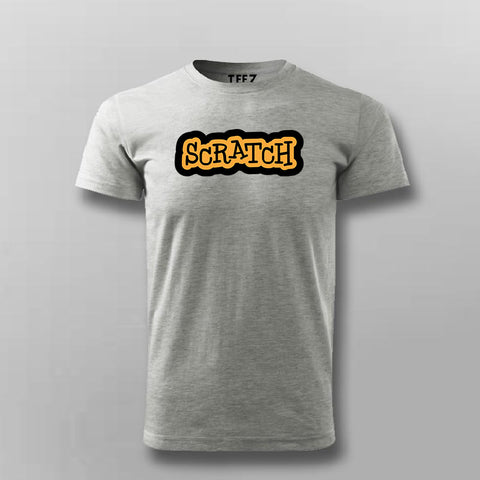 Scratch T-shirt For Men - TEEZ.in